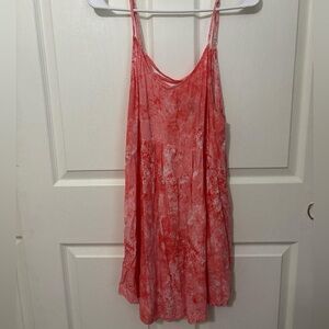 Wild Fable Pink Tie-Dye Mini Dress